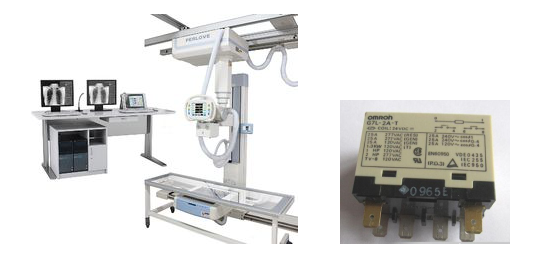 大功率繼電器在DXR射線(xiàn)成像機里的應用