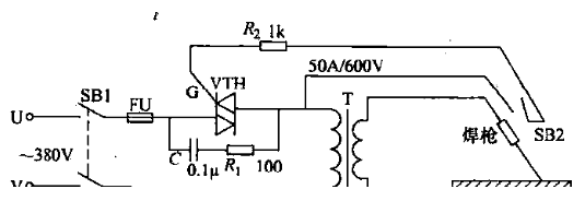 微動(dòng)開(kāi)關(guān)在焊機焊槍使用的電路及作用講解